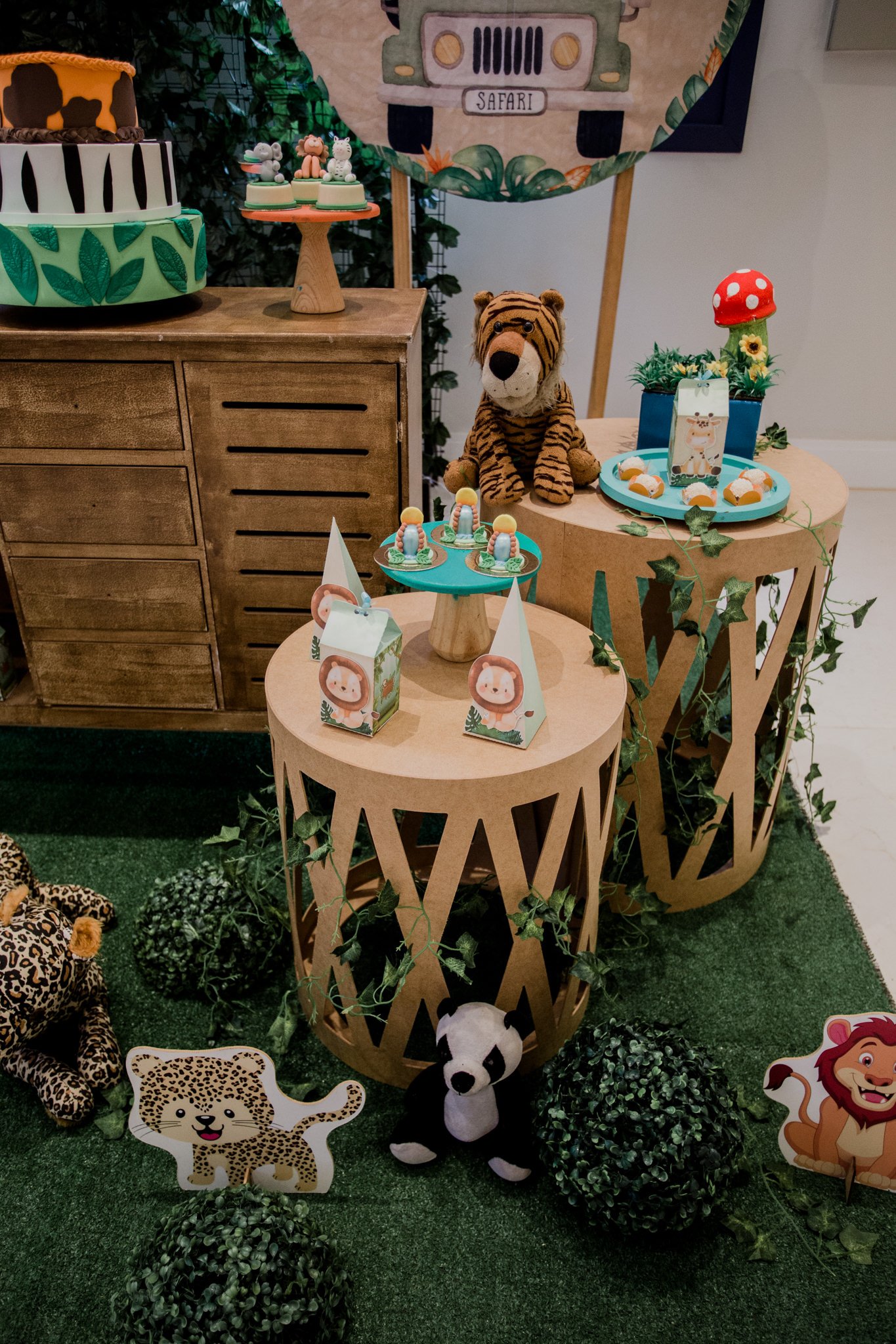 Decoração de festa temática no Casarão Imperial